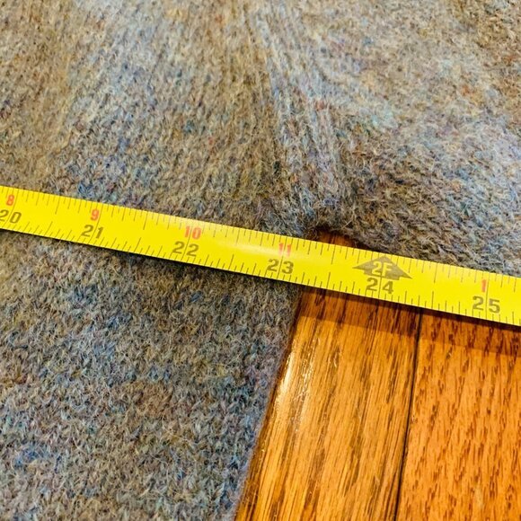 Vintage BROOKS BROTHERS SHETLAND WOOL SWEATER 46 XL Knitted in SCOTLAND Crewneck - Picture 5 of 15